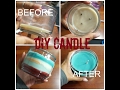 HOW TO: Reuse leftover candle wax | D.I.Y. CANDLE