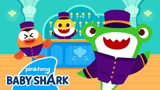Say Hello and Goodbye | Around the World with Baby Shark | Learn Culture | Baby Shark Official