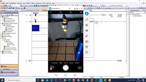 การรับค่า Analog Input ไปใช้งานจริง Ladder