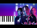 Chase Atlantic - Right Here (Piano Tutorial)