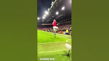 The Entire Stadium Bouncing SIUUU With C Ronaldo S 800th GOAL Shorts CR7 C Ronaldo Siu Ronaldo 