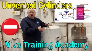 How Unvented Hot Water Cylinder Works  Plumbing Training Video