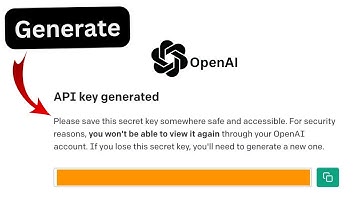 How to create a Chatgpt Api key | Chat GPT API key Generate