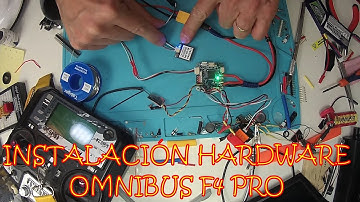 Instalación Hardware Control de Vuelo Omnibus F4 V3 Pro