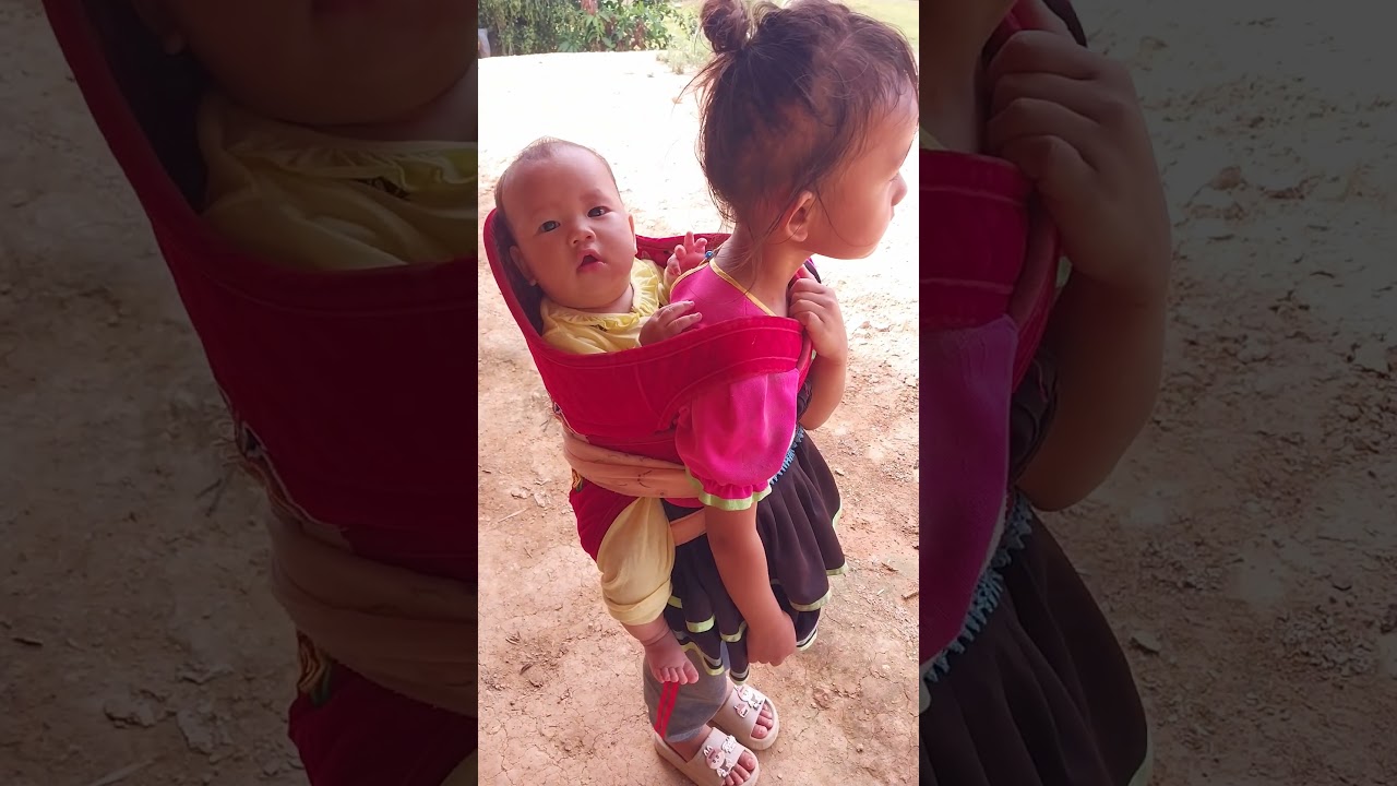 The sister carrying the baby at home is so pitiful/Anh's Life 