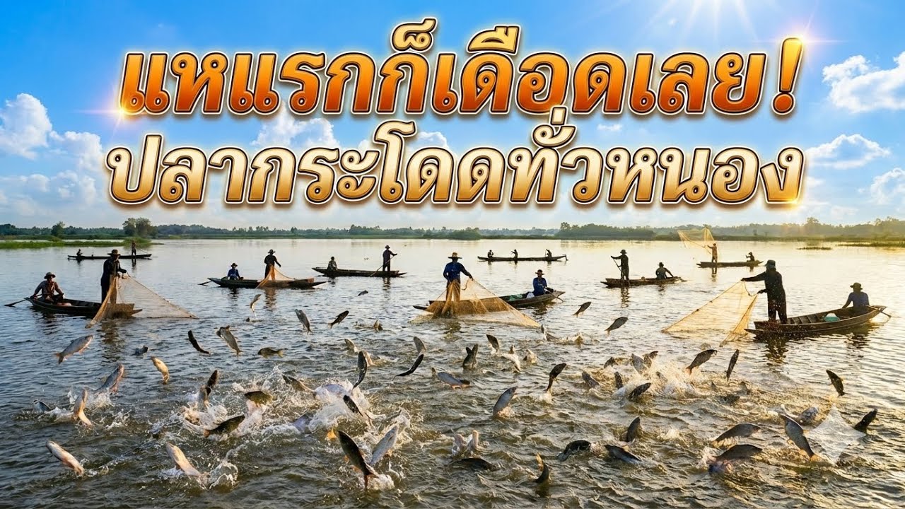 ปีก่อนบวช ปีนี้แก้มือใหม่ เดือดทั่วหนองเลย หว่านแหหนองละคร