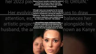Bianca censori fuses Architecture and art at Columbia university # Bianca censori # Architecture