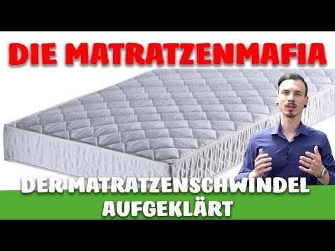 Der Schwindel mit den Matratzen - Diese Matratze brauchst du wirklich!