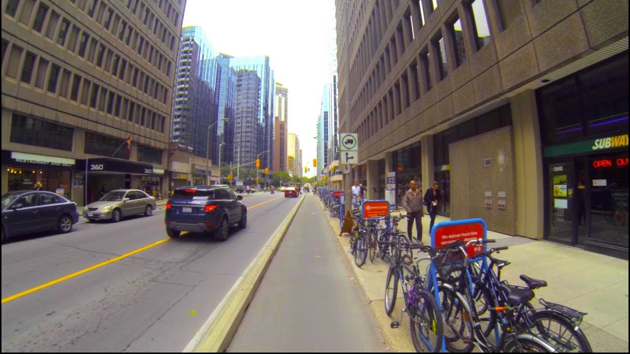 Ciclovia Laurier Avenue Ws, Ottawa, Canadá YouTube