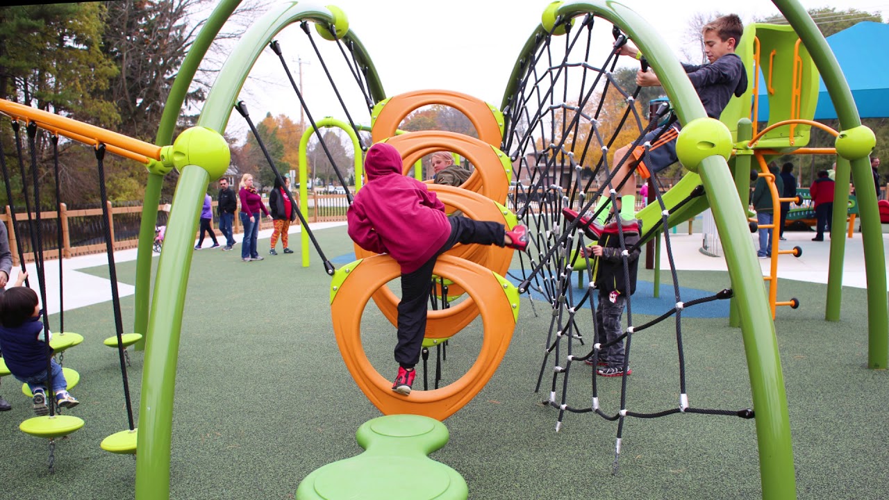 Shaw Family Playground Ribbon Cuttin YouTube