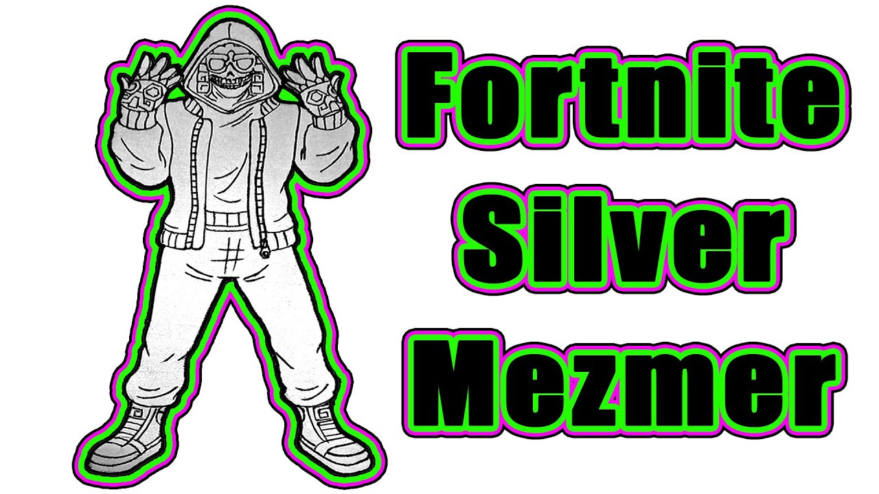 Fortnite Silver Mezmer Skin 