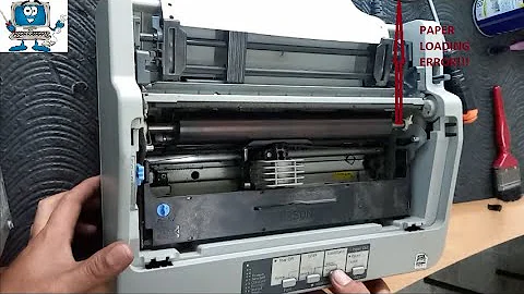 PAPER ERROR REVERSE LOADING EPSON LQ 310 PRINTER|SOLVED!!!