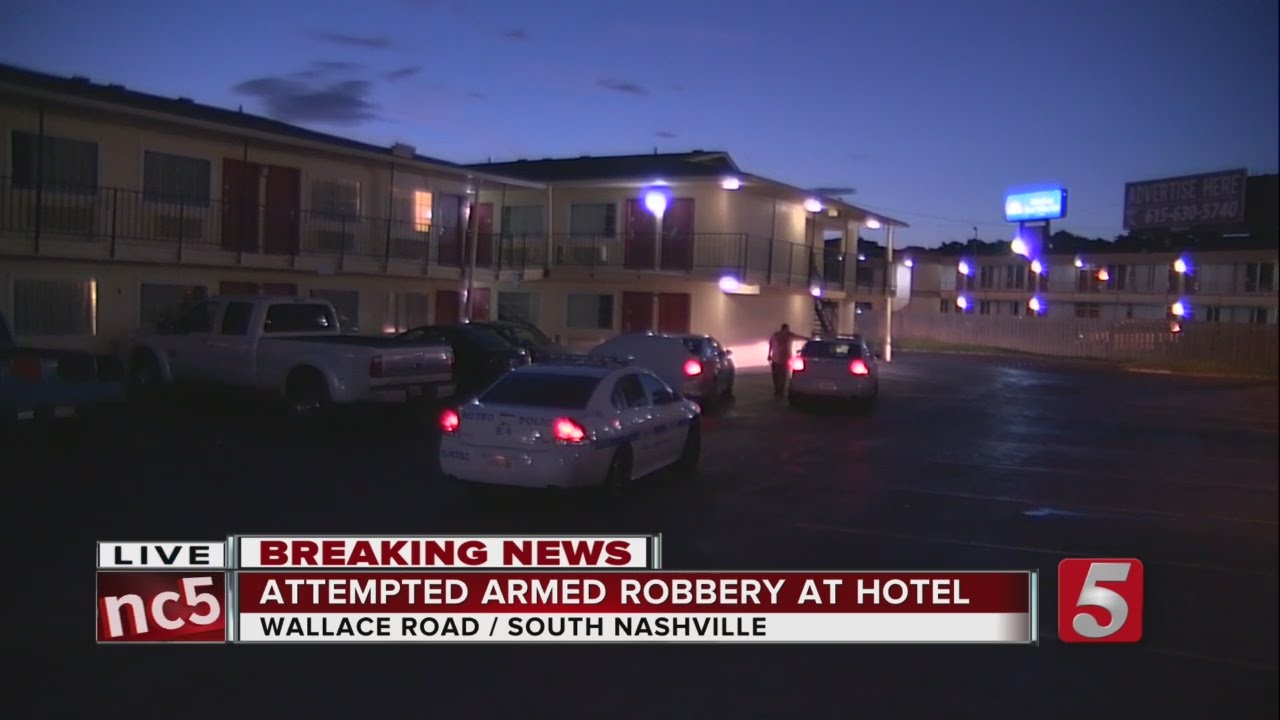 Would-Be Robbers Confront Customer At Motel