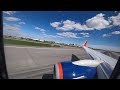 Takeoff from St Petersburg (LED 1) and Landing at Moscow (SVO B). Boeing 737-800 NG, seat 7F.