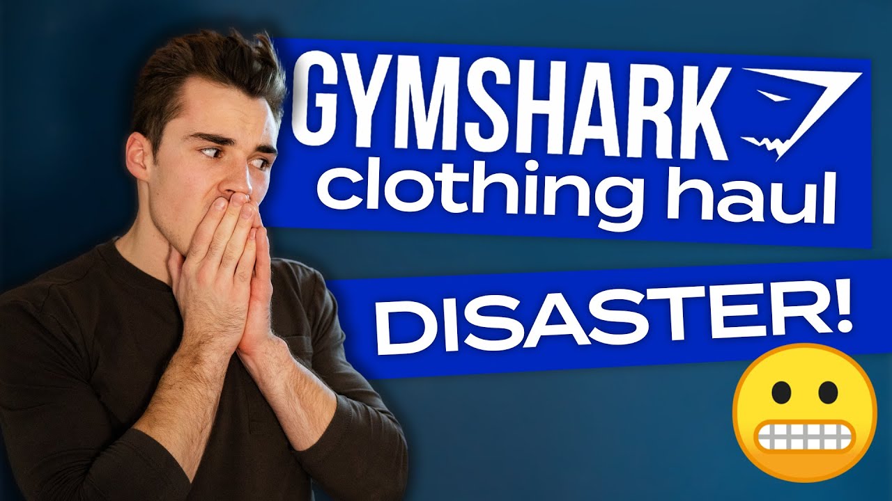 Men's Gym Shark Clothing Haul DISASTER 2022 🤯 