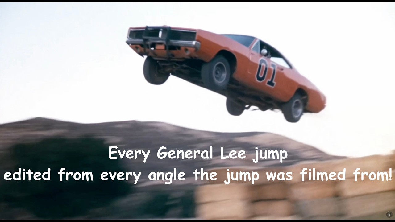 Every General Lee jump in sequence edited to show all angles the jump was filmed from.