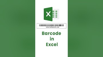 How to use barcodes in excel? ( In 2 steps) | Barcode shortcut trick #shorts #exceltricks