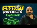 ChatGPT Projects : ازاي تدير مشروع كامل بالذكاء الاصطناعي