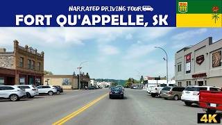 🏞️ Fort Qu'Appelle, Saskatchewan 🇨🇦 4K Drive