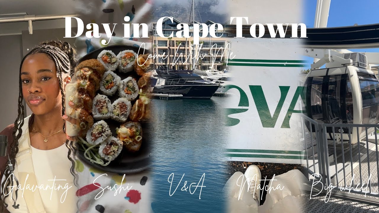 Cape Town Vlog 2025 | Things to Do in Cape Town (Wheel, Sushi, Thrift)