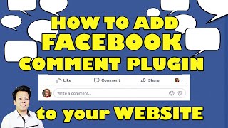 How to Add and Integrate Facebook Comments Plugin to your Website | Free Source Code