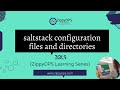 Saltstack configuration files and directories  devops saltstack configuration