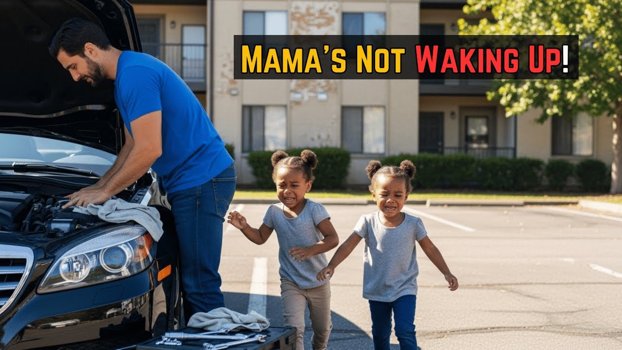Billionaire Single dad Was Fixing His Car When Twin Girls Ran to Him Crying, ‘Mama’s Not Waking Up!
