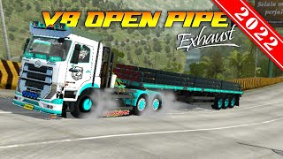 MOD KODENAME SOUND RACING OPEN PIPE EXHAUST TERBARU 2022 - Bus Simulator Indonesia