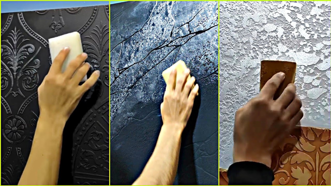 6 удивительных способов использовать шпаклевку для создания современного декора стен 👌