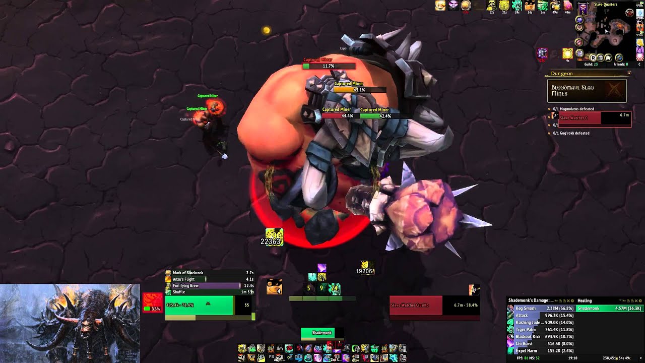 Shadesolo Bloodmaul Slag Mines - Slave Watcher Crushto