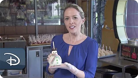 DIY Holiday: How-To Make Snowman Candy Apples | Walt Disney World