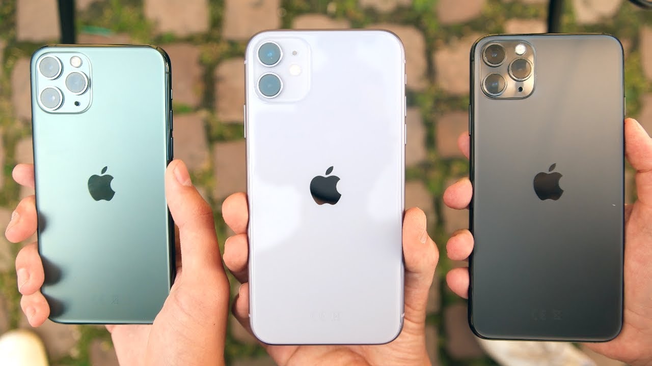 Gambar iPhone 11, iPhone 11 Pro, dan iPhone 11 Pro Max