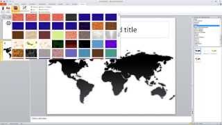 Podium Ribbon Bar in Powerpoint