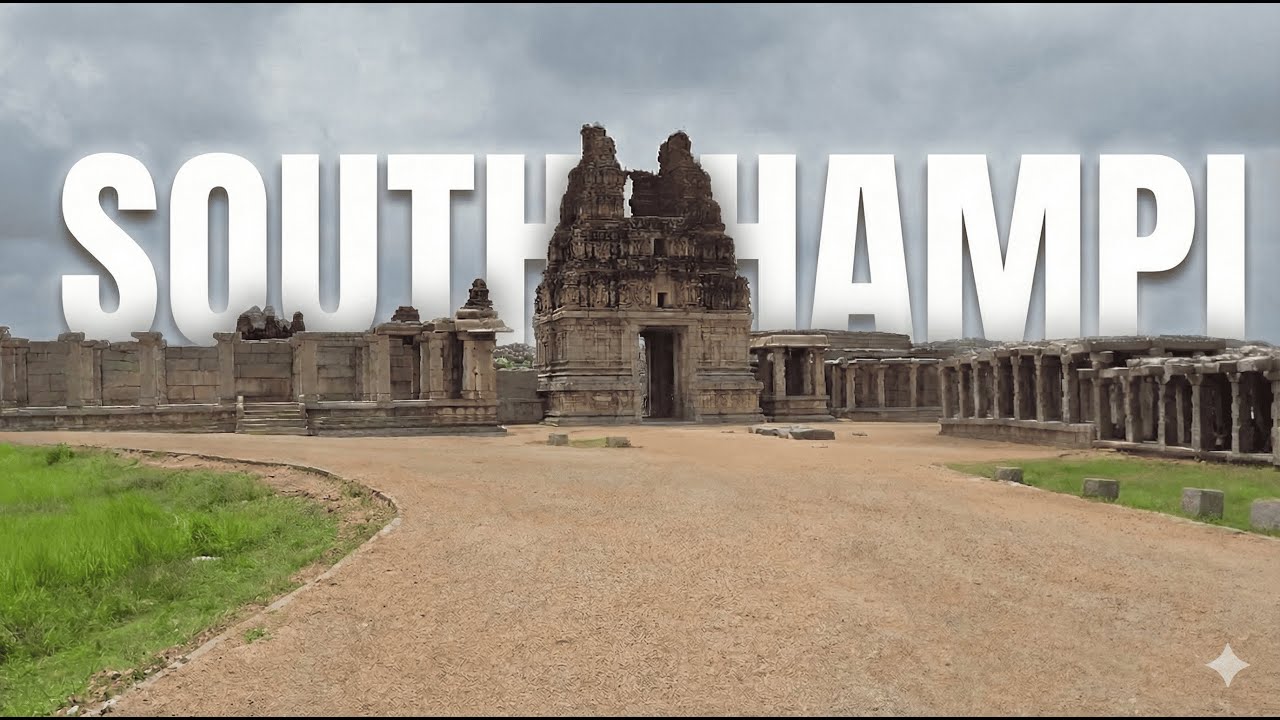 South Hampi Part 2 🦚🏛️ | Hostel Life, Volleyball & the ₹50 Note Temple