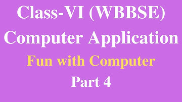 Chapter-4 (কম্পিউটারের বিশেষ বিশেষ কাজ-অনুশীলনীর প্রশ্নের উত্তর) Part-4