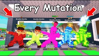 I Got Every Brunito Marsito Mutation In Roblox Steal A Brainrot..