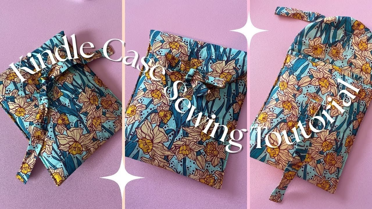 How to Sew a Kindle Case | Easy Sewing Tutorial + PDF Pattern