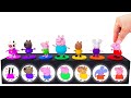2 Minutes Satisfying Unboxing Experience with Peppa Pig &amp; Friends Toy Collection ASMR