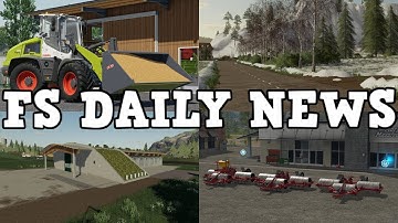 SEASONS UPDATE PLUS MODS IN TESTING | FS DAILY NEWS | Farming Simulator 19