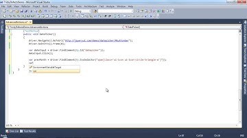 Selenium Fundamentals in C Sharp - Date Picker