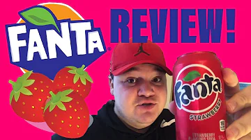 Strawberry 🍓 Fanta review! Link tries every flavour of Fanta series!