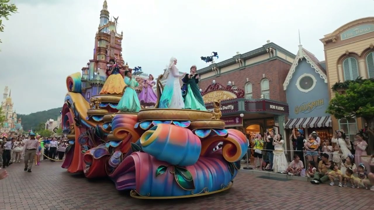 香港迪士尼20周年花車巡遊-28/07/2025