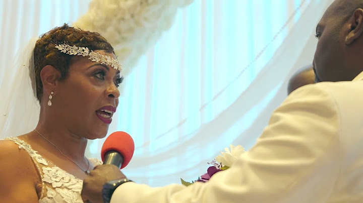 Grab some tissues for these vows. 🥺
