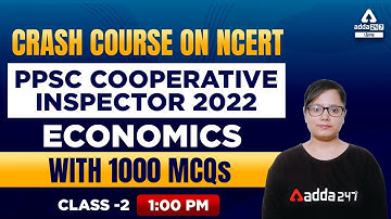 PPSC Cooperative Inspector 2022 | Economics | With 100 MCQs