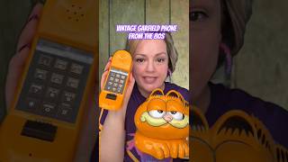 Vintage Garfield phone from the 80s is iconic. #80snostalgia
