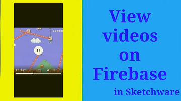 Sketchware: Display Firebase video in WebView