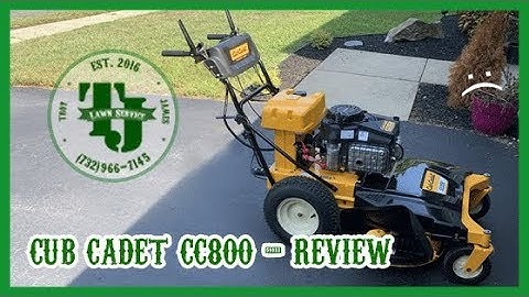 Cub Cadet CC800 33in Walk Behind - Review