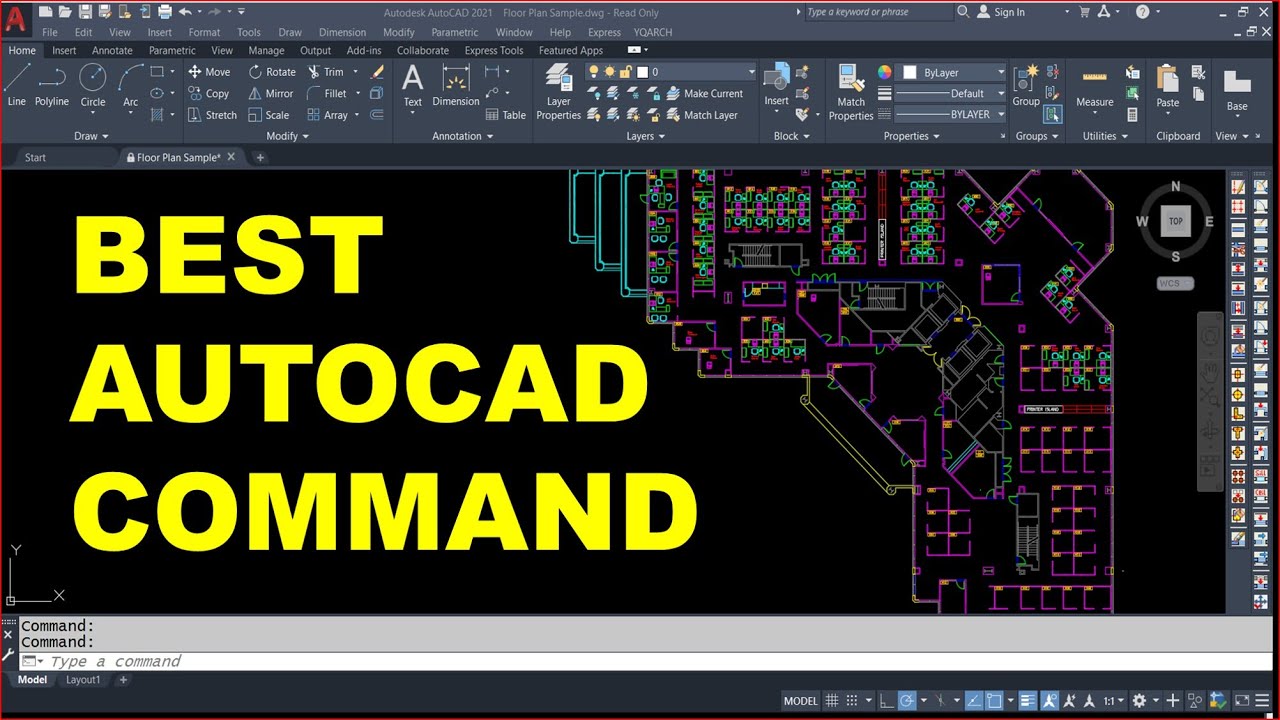This command will speed your autocad work. amazing command - YouTube
