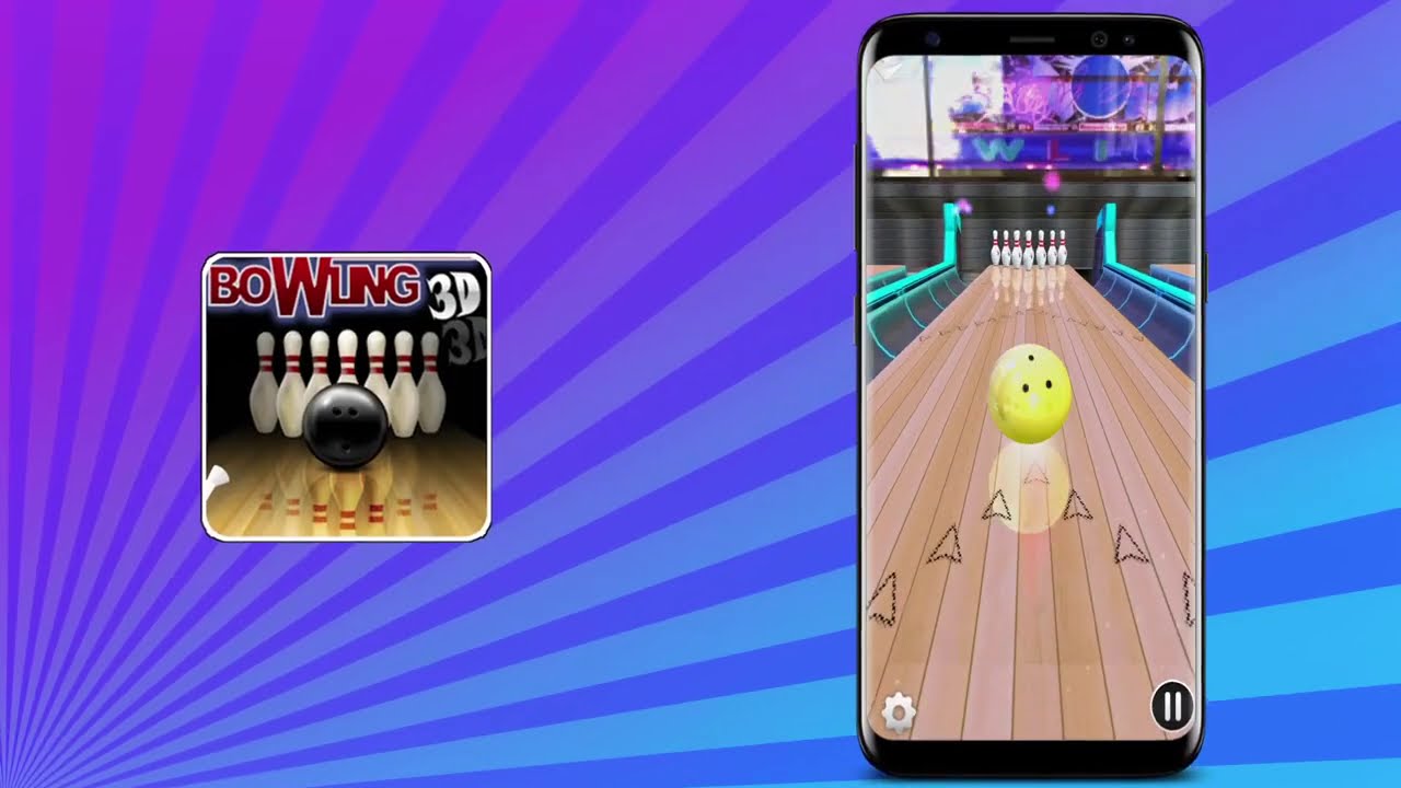 Super Awesome Realistic 3D Bowling Game Android App | Bowling Game