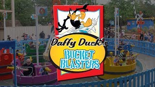 Official Daffy Duck Bucket Blasters POV | Six Flags Over Texas